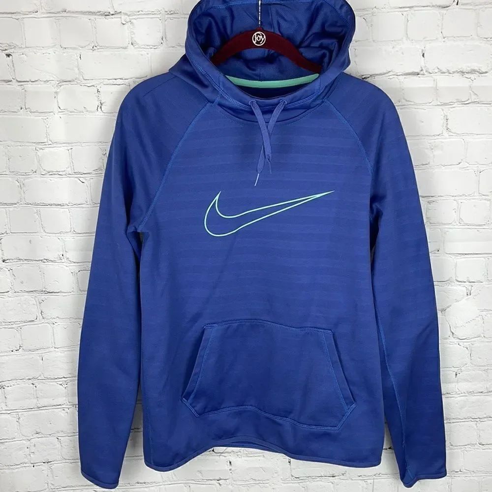 Nike Pullover Striped Hoodie Size Small
